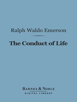 cover image of The Conduct of Life